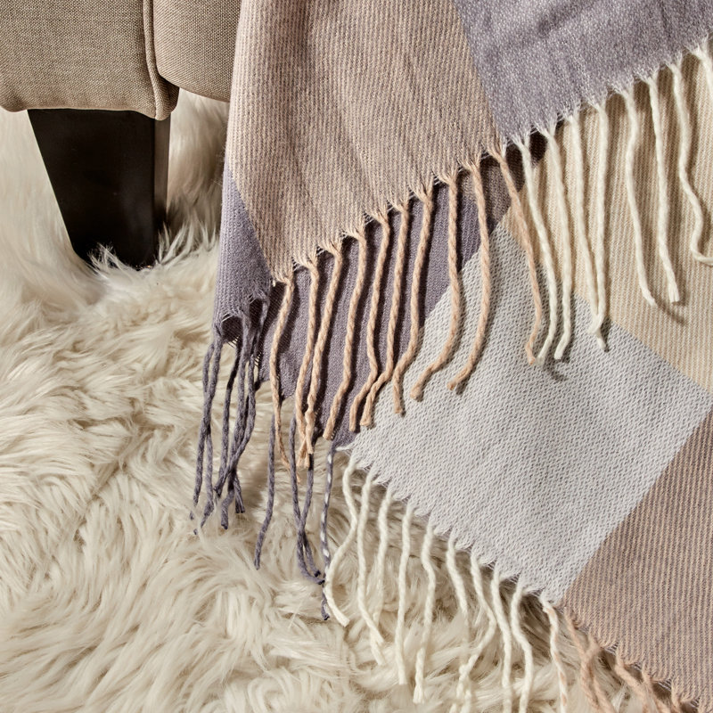 ESCA Luxury Single Piece Throw Blanket & Reviews | Wayfair